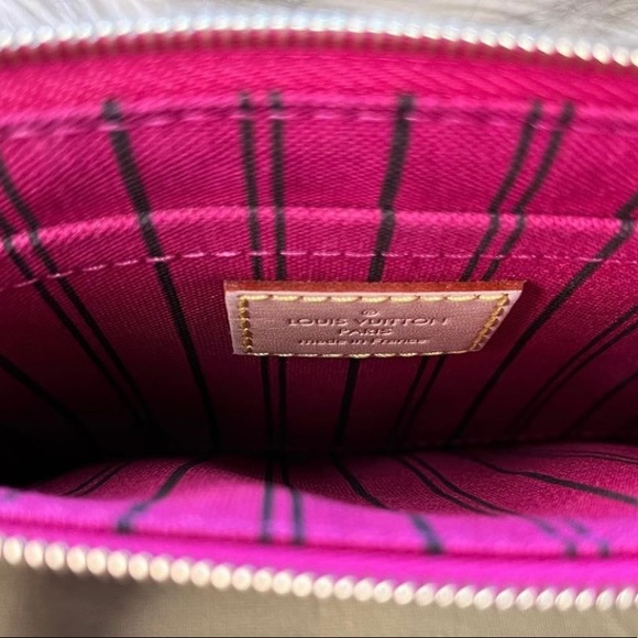 💯 Authentic Louis Vuitton Neverfull Pouch - Picture 7 of 8